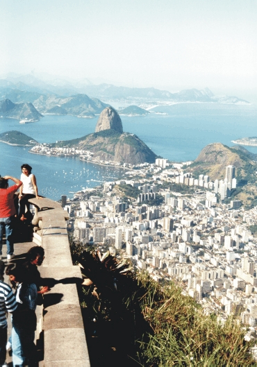 Rio de Janeiro vom Corcovado aus gesehen